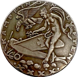 Gedenkmedaille Oswald Boelcke – Luftfahrtlegende des Ersten Weltkriegs - Picture 1 of 9