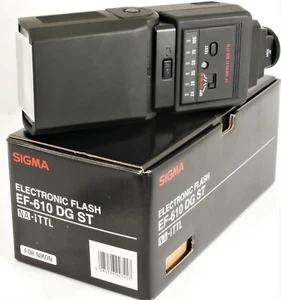 Sigma EF-610 DG NA iTTL Electronic Flash for Digital SLR Nikon D810 NIKON D700 - Picture 1 of 3