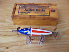 Killer Baits Rusty Jessee Heddon Style 150 Glasseye Lure USA Stars Stripes Eagle