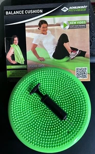 Schildkröt Fitness Kissen mit Pumpe Gleichgewichtstrainer ø31 cm - Bild 1 von 3