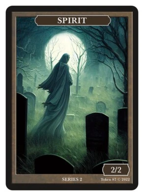 Spirit Token Givememana Tokens Series 2 Magic the Gathering - Image 1 of 2