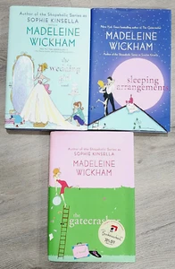 Madeleine Wickham 3 HC Book Lot Sleeping Arrangements, Wedding Girl, Gatecrasher - Picture 1 of 12