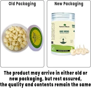 Mechas de Ghee para Hindu Pooja Diya Batti Puja Batti 100 mechas caja de plástico - envío rápido - Imagen 1 de 11