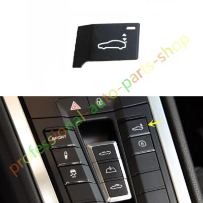 Cubierta de botón de interruptor de maletero ABS para Porsche 911 991 2013-2019 718 1 pieza Foto 1 de 4