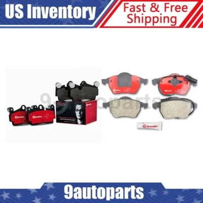 Brembo OE Front Rear Ceramic Disc Brake Pad Set For 2004 2005 2006 Audi A4 — 第 1/4 张图片