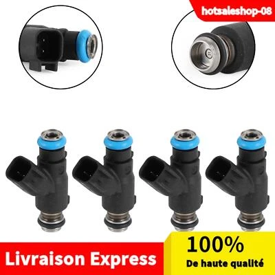 4X Fuel Injectors 96487553 pour Chevrolet Aveo Aveo5 06-08 Pontiac Wave Wave5 - Photo 1/4