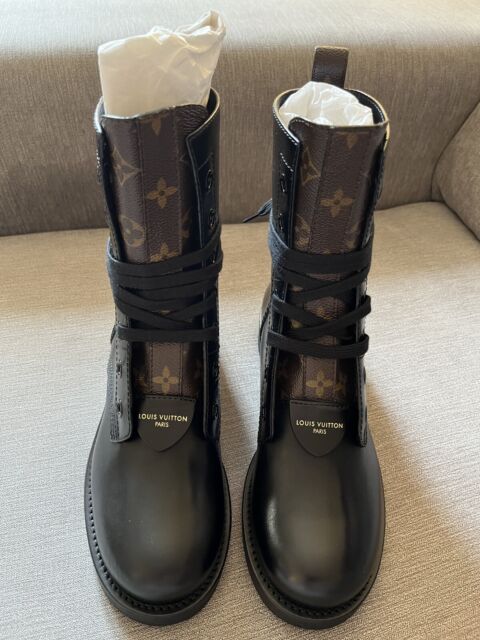 Las mejores ofertas en Botas de cuero para mujeres Louis Vuitton