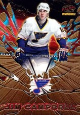 1997-98 Pacific Invincible Feature Performers #30 Jim Campbell