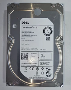 Dell Constellation ES.3 1TB ST1000NM0033 7200RPM 3.5" Hard Drive SATA - Picture 1 of 2
