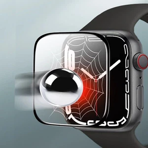 Ochrona ekranu 9D do Apple Watch 7 folii szkło hartowane 41mm 45mm - Zdjęcie 1 z 12