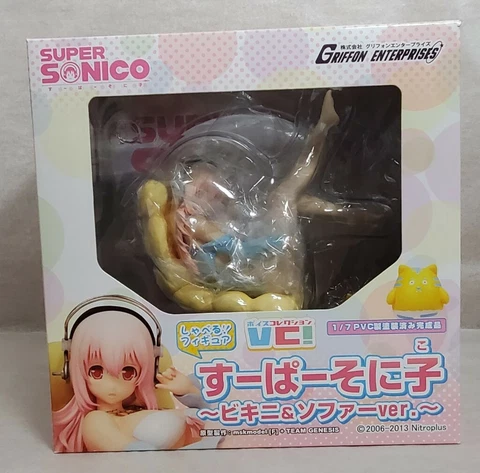 Griffon Enterprise Super Sonico 1/7 Scale Bikini Sofa Ver Cover