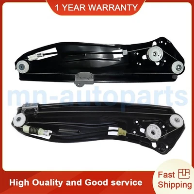 2X Regulador de ventana trasero derecho+izquierdo sin motor para BMW E66 745i 745Li 750i 750Li Foto 1 de 4