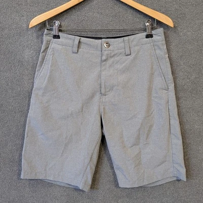 Volcom Shorts Mens 28 (30x9) Gray Surf & Turf Hybrid 4 Way Stretch Chino Skate - Image 1 of 4