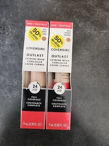CoverGirl OUTLAST Extreme Wear Concealer  805 Ivory New Lot Of 2 - Picture 1 of 2