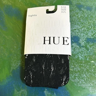 NUEVAS Medias Tono Barroco Encaje Red Para Mujer Talla M/L Negras Apretadas Medianas Grandes Nuevas con Etiquetas Foto 1 de 3