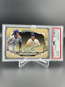2018 Bowman - Sterling Continuity Auto Nick Pratto SuperFractor 1/1 (RC) PSA 10 - Picture 1 of 4