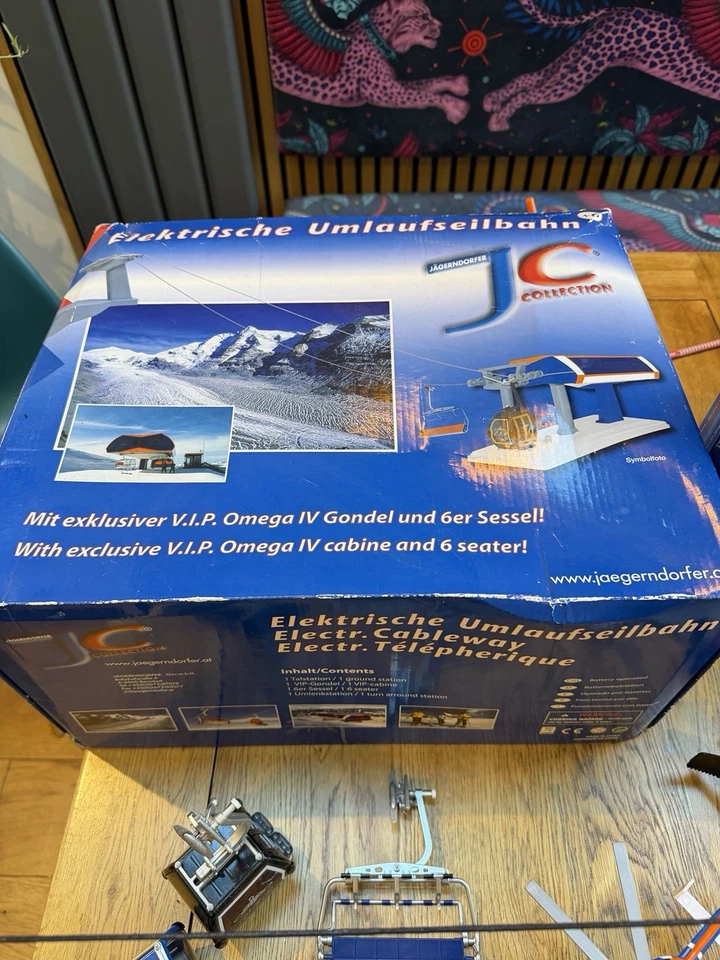 Jagerndorfer Motorised Ski Lift Luxe Inc Extra Tower Gondolas Chairs Pistenbully - Image 1 of 4