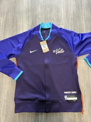 Nike Men's 23-24 City Edition Phoenix Suns EL VALLE Jacket Men’s M FB6713-535 PE - Image 1 of 4