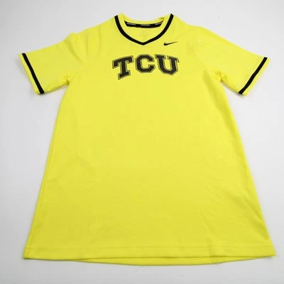 TCU Horned Frogs Nike Team Short Sleeve Shirt Men's Yellow Used - Image 1 of 4