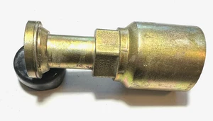 Parker 1.25" SAE Code 62 Flange Head to 1.25" Hose Hydraulic Fitting Straight - Picture 1 of 3