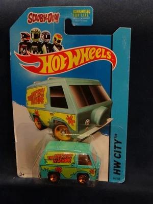 2014 Mattel Hot Wheels HW CITY TOONED серия ТАИНСТВЕННАЯ МАШИНА фургон Скуби-Ду No84 - Изображение 1 из 2