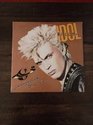 Billy Idol - Whiplash Smile (Vinyl LP, 1986) Chrysalis Records - VG+ - Image 1 of 4