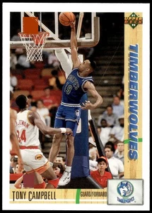 1991-92 Upper Deck #326 Tony Campbell - Picture 1 of 2