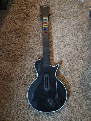 Guitar Hero Les Paul Gibson Wireless PS3 Sony Playstation 3  No Dongle - Image 1 of 4