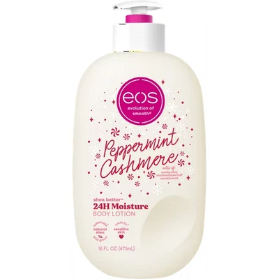 eos Shea Better 24H Moisture Body Lotion, Peppermint Cashmere, 16 fl oz - Image 1 of 4