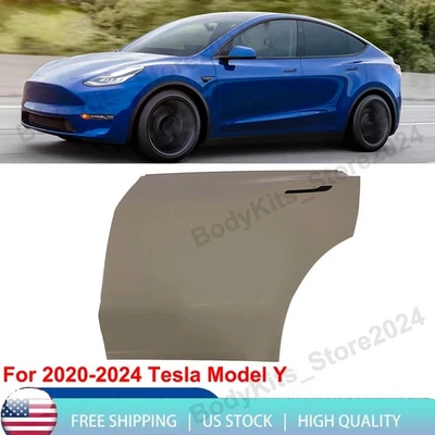Rear Left Side Door Shell For 2020 2021 2022 2023 2024 Tesla Model Y 1493561E0A - Image 1 of 4