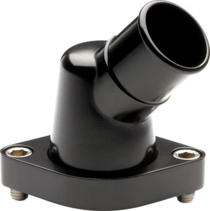 BILLET SPECIALTIES THERMOSTAT HOUSING,45-DEGREE,BLACK,SB/BB CHEVY,# BLK90420 - Foto 1 di 1