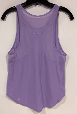 Camiseta sin mangas Lululemon Sculpt II para mujer talla 4 lila púrpura ligera cuello redondo Foto 1 de 4
