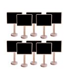 10 Wooden Chalkboards With Easel Stand For Weddings And Birthdays