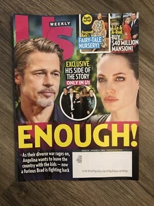US WÖCHENTLICHES MAGAZIN AUG 31 2020 AUSGABE 35 BRAD PITT ANGELINA JOLIE GENUG! - Bild 1 von 2