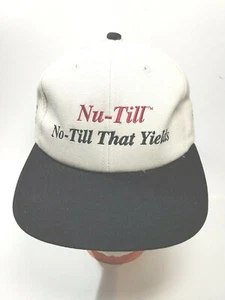 Nu-Till No-Till That Yields Ag Spectrum Snapback Ball Cap/Hat - Picture 1 of 9