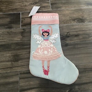 Cupcakes und Kaschmir Strumpf Fee Ballerina blau rosa - Bild 1 von 3