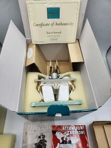 Disney WDCC Cenicienta "Se sirve té" Lady Tremaine's caja de mesa y certificado de autenticidad - Imagen 1 de 10