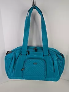 Bolso de Lona LUG Propeller Gimnasio Noche Fin de Semana Azul Aqua NUEVO - Imagen 1 de 22