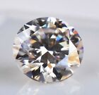 8 MM Real D Color Moissanite Round Brilliant Cut GRA Certified Gemstone