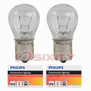 2 pc Philips Back Up Light Bulbs for Lincoln 66H Series 76H Series 876H jb