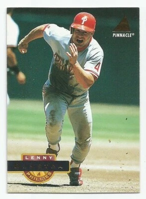 LEN LENNY DYKSTRA 1994 PINNACLE CARD NM-MT CONDITION - Image 1 of 2
