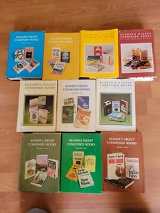 Lot Of 10 Vintage Readers Digest Condensed Books #5 - Picture 1 of 4