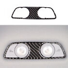 For Audi A4 A5 2017-2021 Real Carbon Fiber Rear Reading Lamp Frame Cover Trim 1X