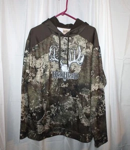 (*KC) RedHead® Strata® Hunting Camo Hoodie Jacket w/Drawstring Hood - Size L - Picture 1 of 5