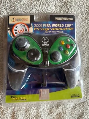 Microsoft XBOX Controller Thrustmaster Fifa World Cup Korea Japan 2002 NEW SEAL - Image 1 of 4