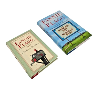 2 Fannie Flagg Books Wonder Boy of Whistle Stop & Redbird Christmas Hardback DJ - Picture 1 of 12