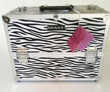 Shany Essential Pro Makeup Train Case Zebra Motif
