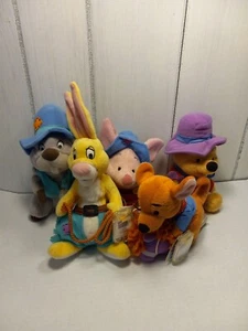 Star Bean Mattel Disney Winnie Puuh Cowboy Sitzsack Plüsch 5 Stück Stofftier  - Bild 1 von 18