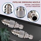 Pipe Clearing High Pressure Nozzle Connect Sewer Oupling Adapter Connector' H8S6