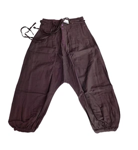 Pantalones Bombachos Pantalón Aladino Yoga Goa Sarouel Baggy Braun 40/42 - Imagen 1 de 9